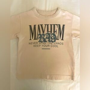 Kids Graphic Tee - Cream